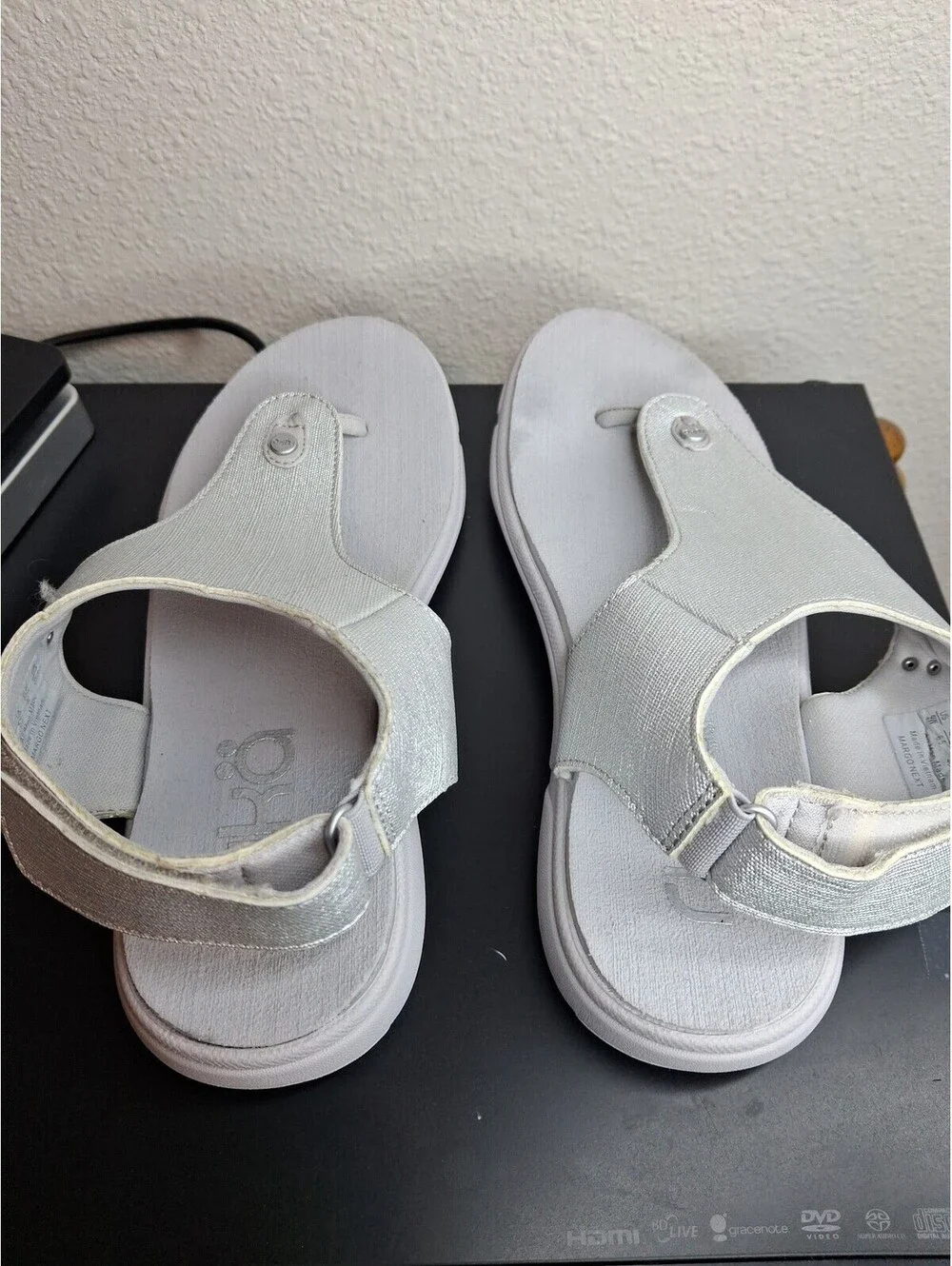 Ryka Margo Next Women's Sandals Silver size US 9W